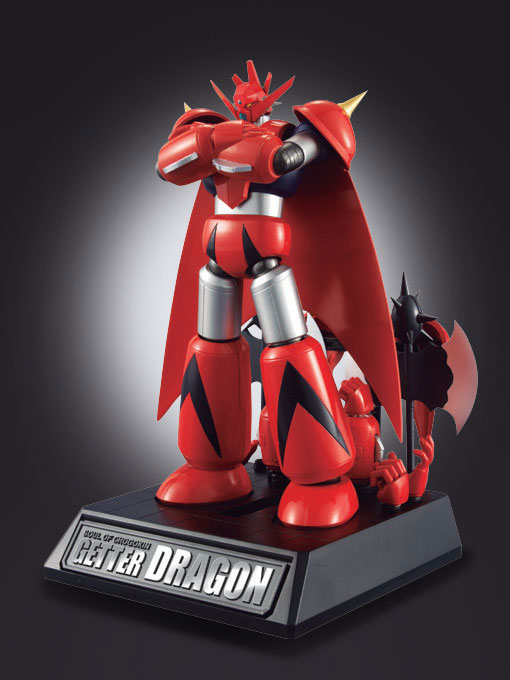 Shin Getter Robo Soul of Chogokin Pre-Painted Figure: Getter GX-51 Dragon